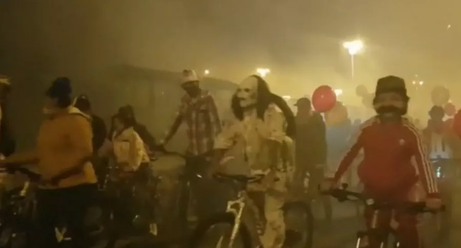 Caravanas por Halloween en Colombia