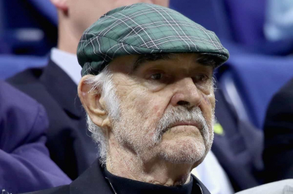 Sean Connery, fallecido este sábado, captado en agosto de 2017, en el barrio de Flushing del distrito de Queens, de Nueva York.