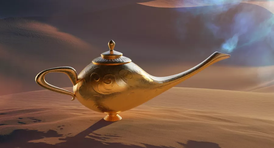 Lámpara de Aladino por la que médico pagó 93.000 dólares