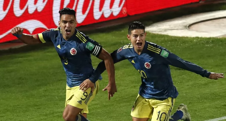 James Rodríguez y Radamel Falcao García, salarios de los futbolistas de la Selección Colombia