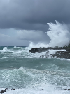 San Andrés, a la espera del huracán Eta, que podría golpear la isla fuerte