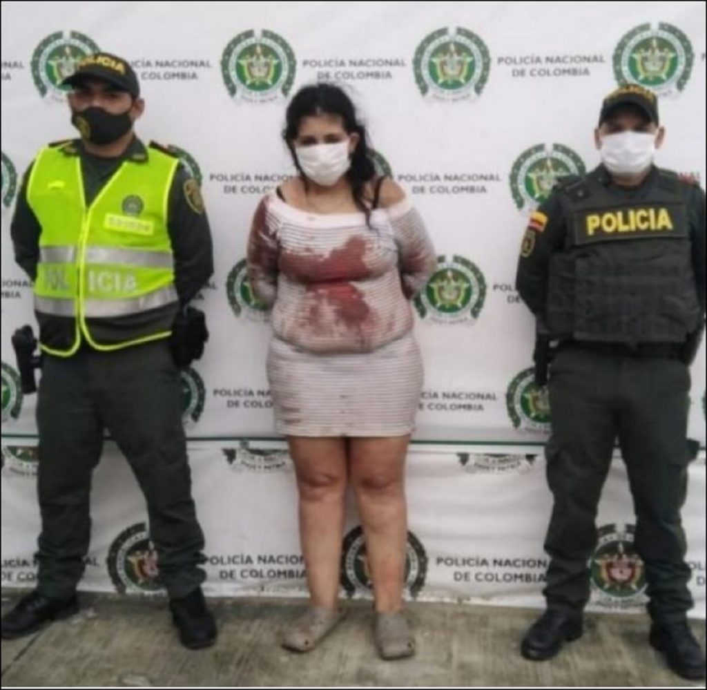  Leidis Yasmín Bautista, mujer acusada de matar al marido en una pelea - tomada de Diario del Magdalena