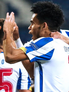 Gol de Luis Díaz en 3-0 del Porto al Marsella en Champions.