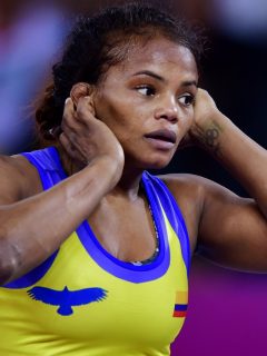 Jackeline Rentería, quien fue atracada en Cali, durante los Juegos Panamericanos 2019.