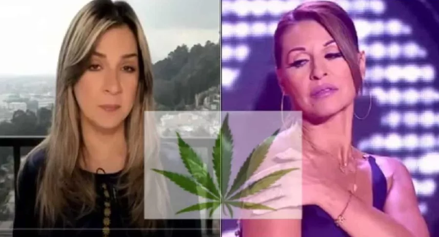 Vicky Dávila y Amparo Grisales dividen opiniones por el uso de la marihuana recreativa