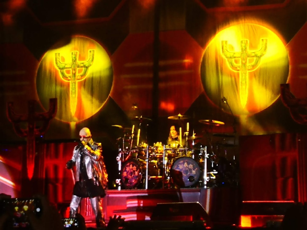 El cierre en esa edición del Knotfest estuvo a cargo de la banda de heavy metal Judas Priest / Pulzo.