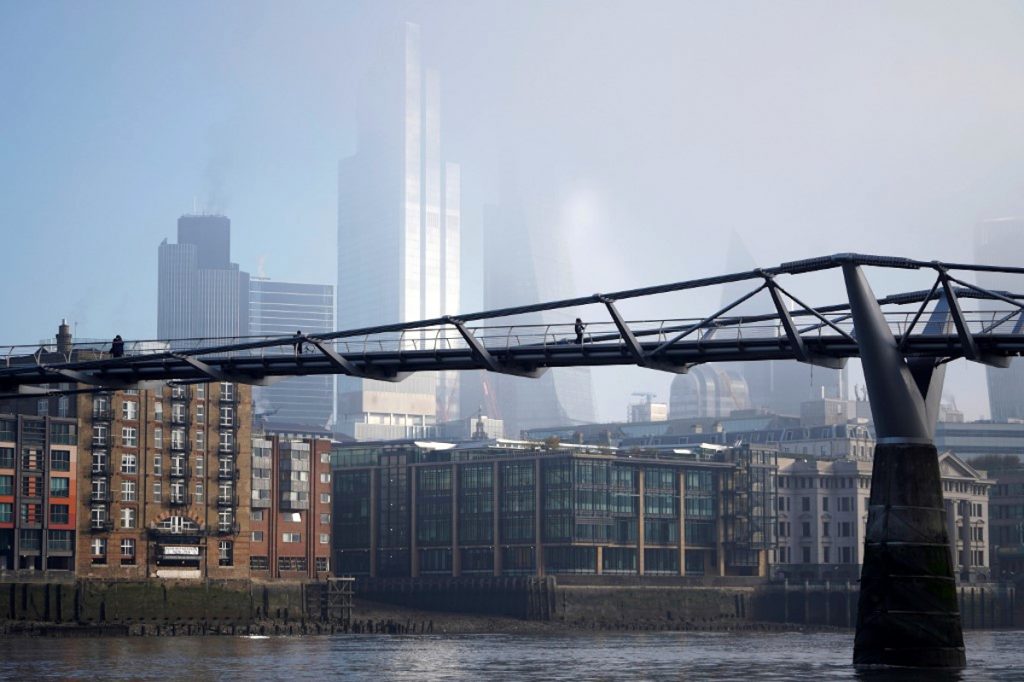 AFP / La niebla de otoño acompaña a Londres.