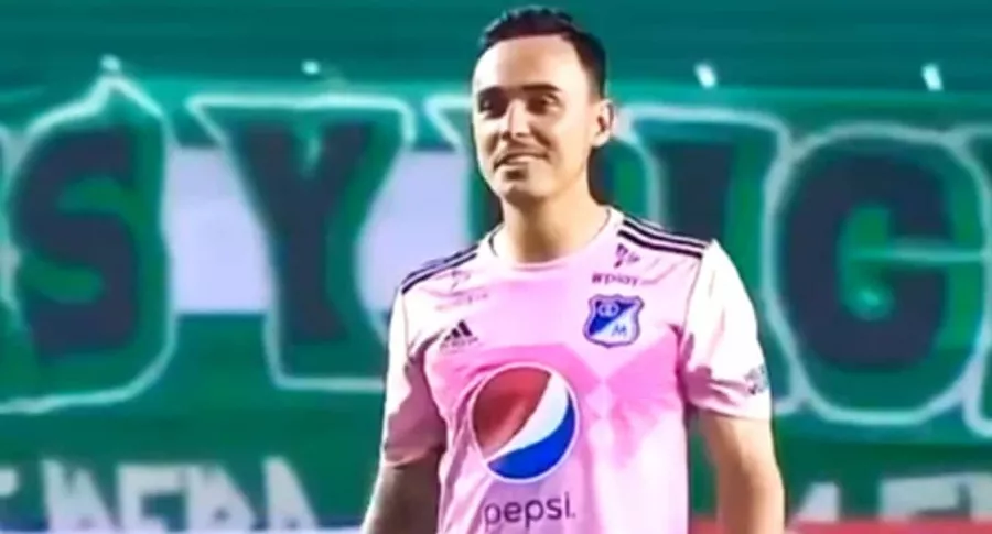 Santiago Montoya dice por qué sonrió en penal errado con Millonarios.