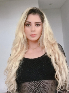 Foto de Rafaella Chávez, quien está estrenando cambio de 'look'
