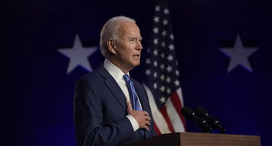 Joe Biden habló públicamente por segunda vez tras el final de las votaciones, pidiendo calma mientras se aclara la situación.