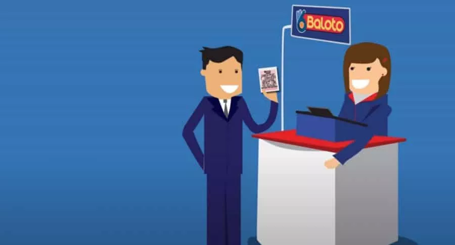 Imagen animada de Baloto, ilustra nota de resultados del sorteo de Baloto del sábado 7 de noviembre del 2020.
