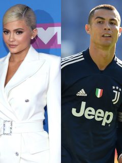 Fotomontaje de Kylie Jenner y Cristiano Ronaldo, los 'influenciadores' mejor pagados del mundo