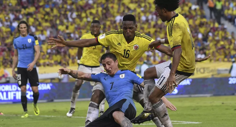 Último partido Colombia vs. Uruguay por Eliminatorias, nuevos convocados de Uruguay