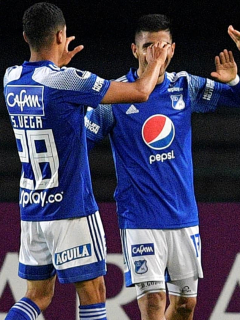 ¿Cómo clasifica Millonarios en la Liga Betplay? Imagen de referencia del equipo azul.