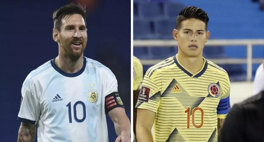Lionel Messi y James Rodríguez en las Eliminatorias al Mundial Catar 2022, dónde ver partidos de la fecha 3