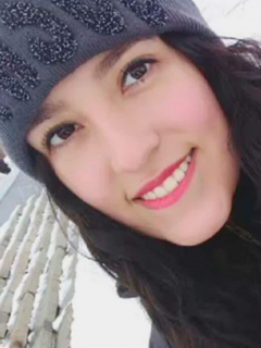 Luisa Valentina Calderón, colombiana que lucha por volver al país para recibir costoso tratamiento contra la leucemia, en Rusia.