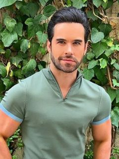 Eleazar Gómez, actor de 'Rebelde', quien fue denunciado por violencia de género.