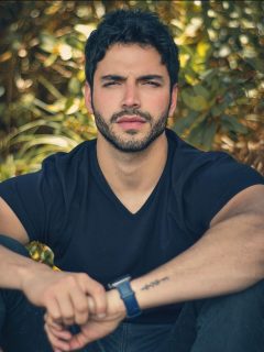 Foto de Sebastián Carvajal, quien fue piropeado en Miss Universe Colombia