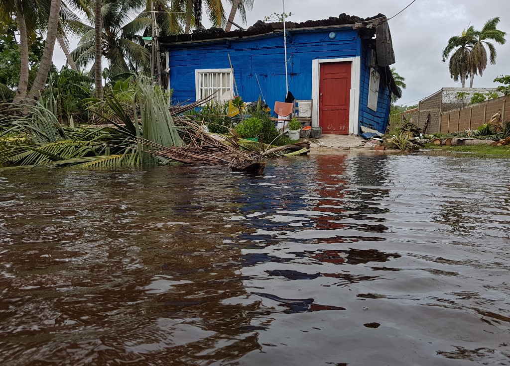 San Andrés, devastada tras el paso del huracán Iota