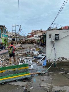 Destrucción en Providencia por huracán Iota