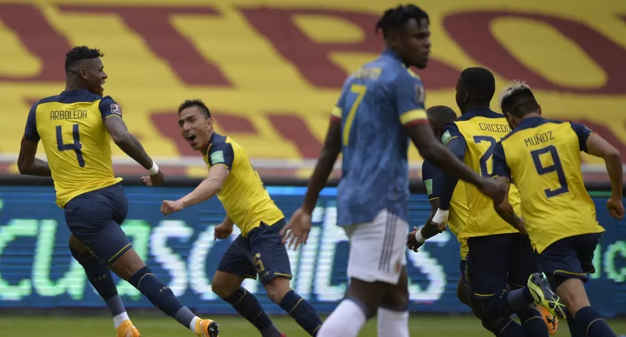 Colombia, en crisis tras caer 6-1 ante Ecuador en Eliminatorias