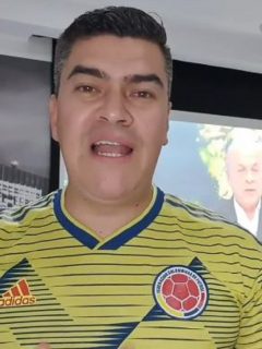 Eduardo Luis López, narrador de Win Sports, analizando la derrota de la Selección Colombia.