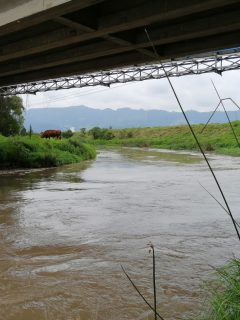 Río Bogotá, que tiene en alerta a varios municipios de Cundinamarca por el aumento de su caudal