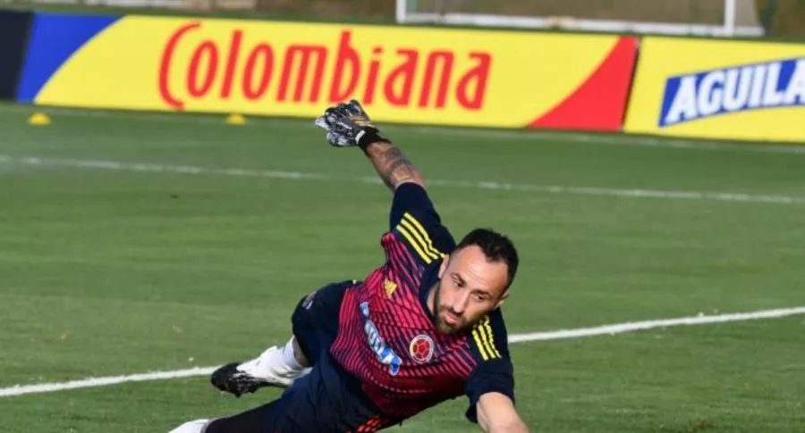 David Ospina, arquero de la Selección Colombia ausente en los partidos de Eliminatoria Sudamericana.
