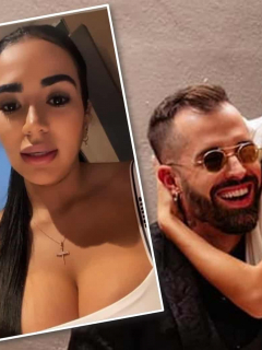 Mensaje de Daniela Cortés, ex de Sebastián Villa, para Mike Bahía. Fotomontaje: Pulzo.