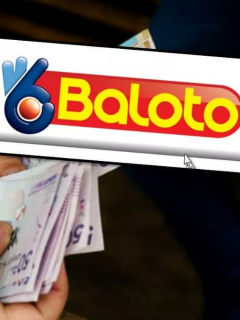 Hombre contanto plata. ilustra nota sobre resultado del sorteo de Baloto del 21 de noviembre y ganadores.
