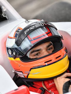 Sebastián Montoya, hijo de Juan Pablo Montoya que sufrió un aparatoso accidente en la Fórmula 4
