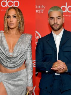 Fotomontaje de Maluma y J Lo en los AMA 2020