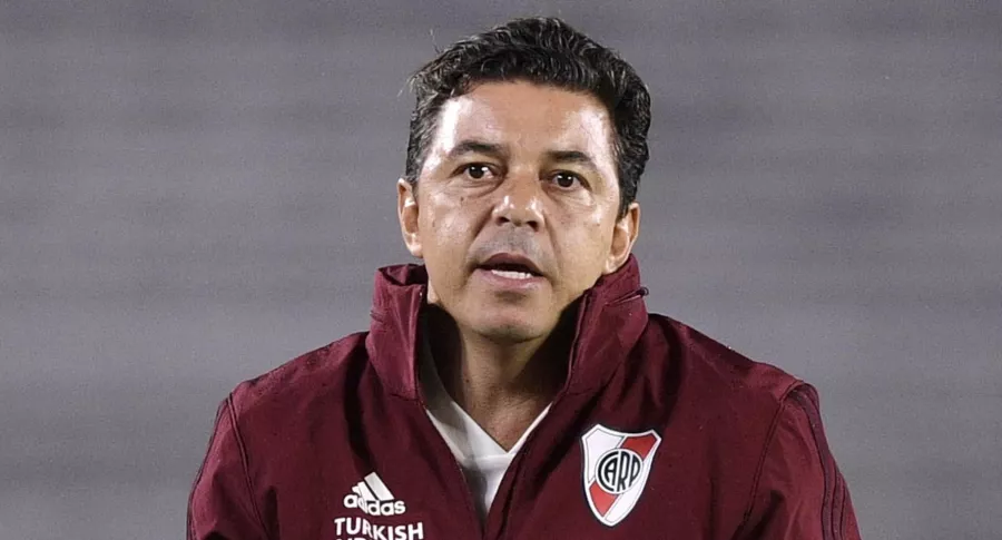 “Me iré según lo que considere”: Gallardo, técnico de River. Imagen del referecnia del entrenador.