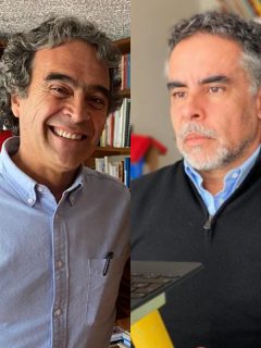 Las declaraciones de Benedetti contra Fajardo por sus posturas políticas de centro.