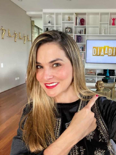 Foto de Catalina Gómez, quien celebró su cumpleaños número 40.