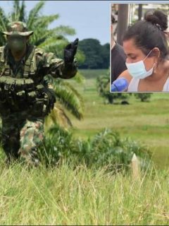 Esposa de Jaider Díaz culpa a un soldado de matar al campesino y Ejército asegura que hubo una asonada en Tarazá, Antioquia.