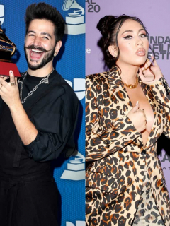 Fotomontaje de Camilo, Kali Uchis y Ricky Martin, nominados a los Grammy 2021