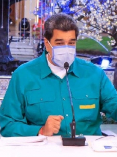 El gobernante venezolano cumplió 58 años, pero no pudo soplar velitas.