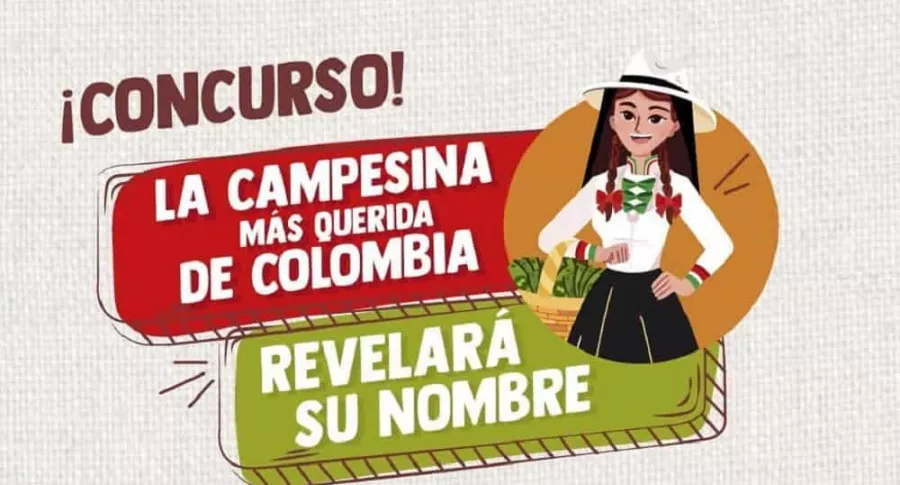  La campesina más querida por los colombianos revelará su nombre