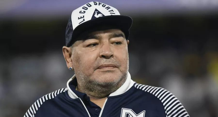 Diego Armando Maradona en partido entre Boca Juniors y Gimnasia y Esgrima La Plata en marzo de 2020 para ilustrar nota sobre sus polémicas más sonadas