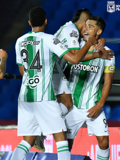 Imagen de Atlético Nacional para ilustrar nota sobre rumores de llegada de Carlos Sánchez y Guimaraes
