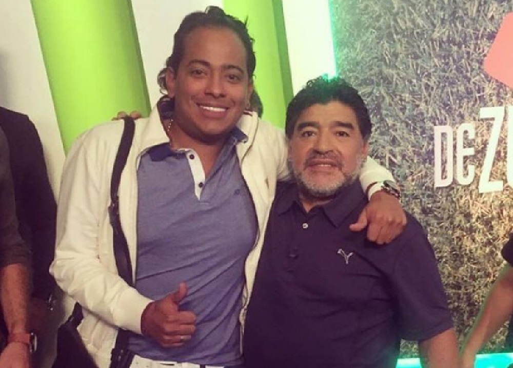El actor Orlando Liñán sostuvo que a Maradona la palabra 'crack' "nunca le quedó grande" / Tomada de la cuenta de Instagram de Orlando Liñán.