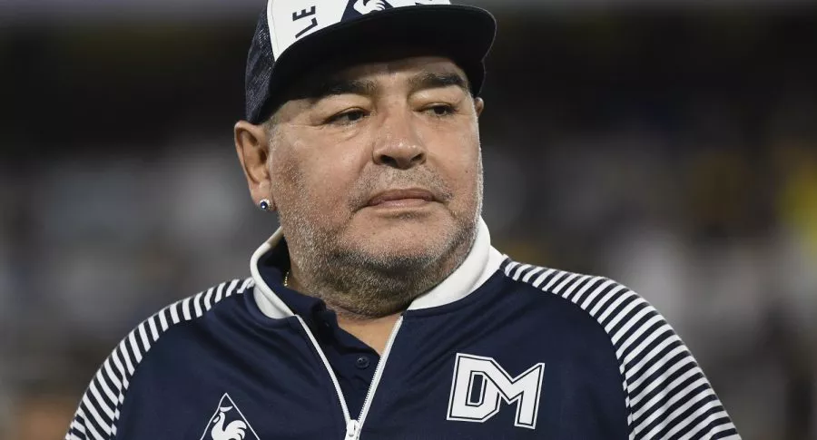 Diego Maradona, que según un periodista, estaba deprimido