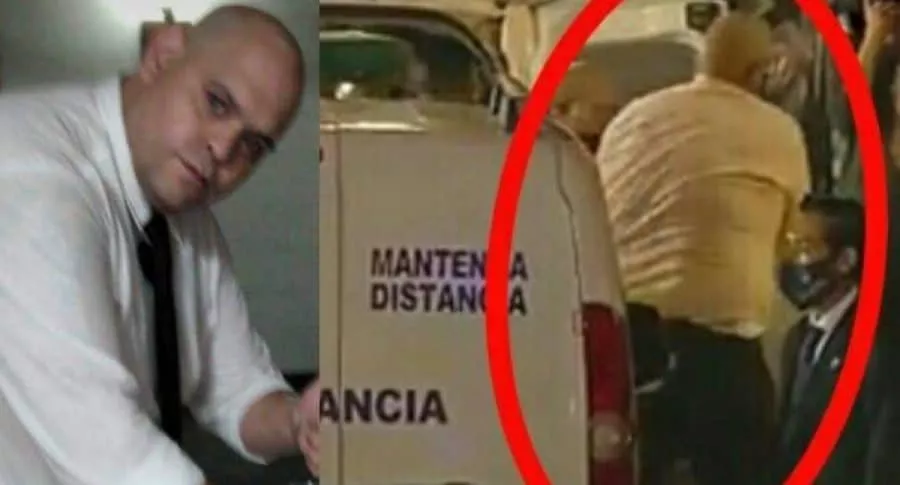 Diego Molina, él es la persona que se tomó una foto con Diego Maradona muerto en el ataúd.