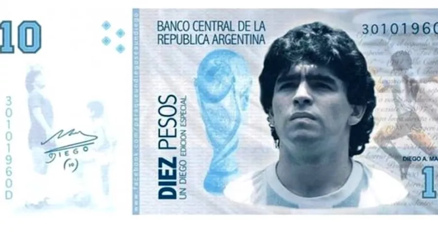 Así sería el billete de |10 pesos argentinos.