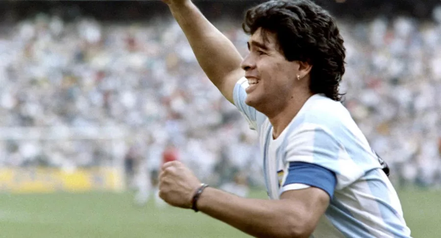 Partidos de Maradona en México 86 se podrán ver por Caracol TV. Imagen de referencia del argentino.