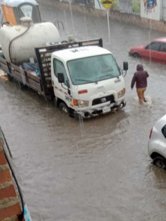 Imagen de las crecientes en el municipio de Cajicá, en Cundinamarca.