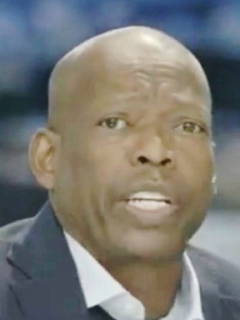 Tino Asprilla, quien insultó fuertemente al árbitro del partido Nacional-América