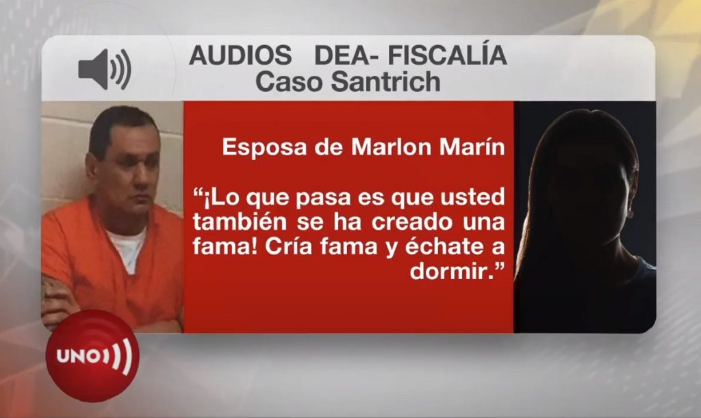 Charla de Marlon Marín con su esposa / Noticias Uno