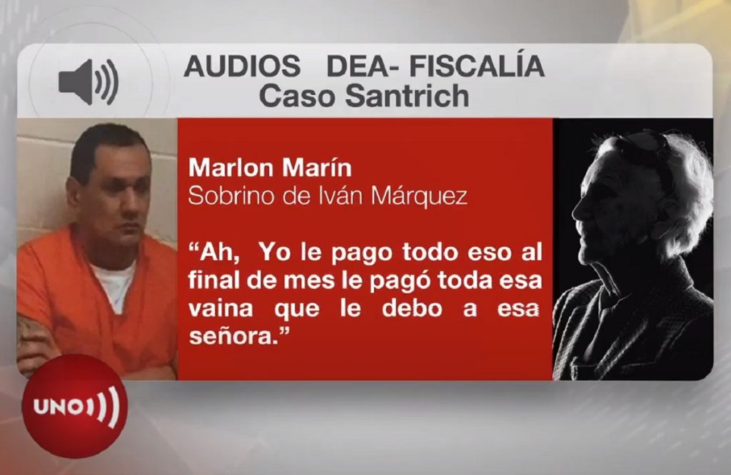 Diálogo de Marlon Marín con su mamá / Noticias Uno.